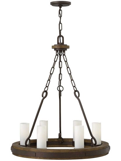 Cabot 6-Light 24-Inch Chandelier.